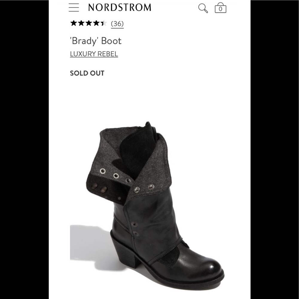 LUXURY REBEL BRADY FOLD OVER BOOT!